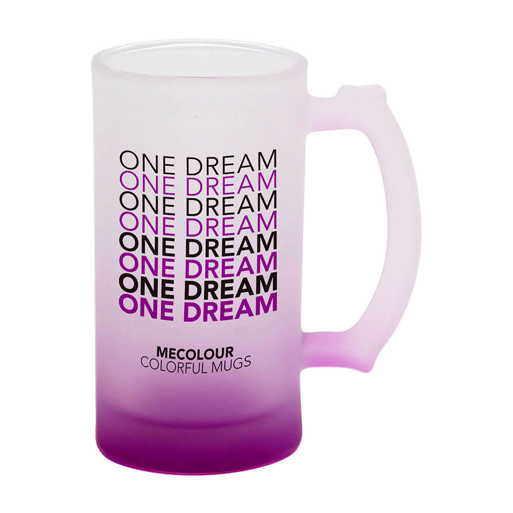 Wholesale Direct:Sublimation Glass Beer Mug-Mecolour Supplier