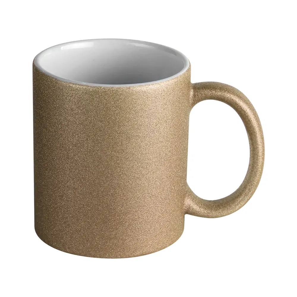 11 oz Glitter Sublimation Mugs, 4 Colors Available by MECOLOUR