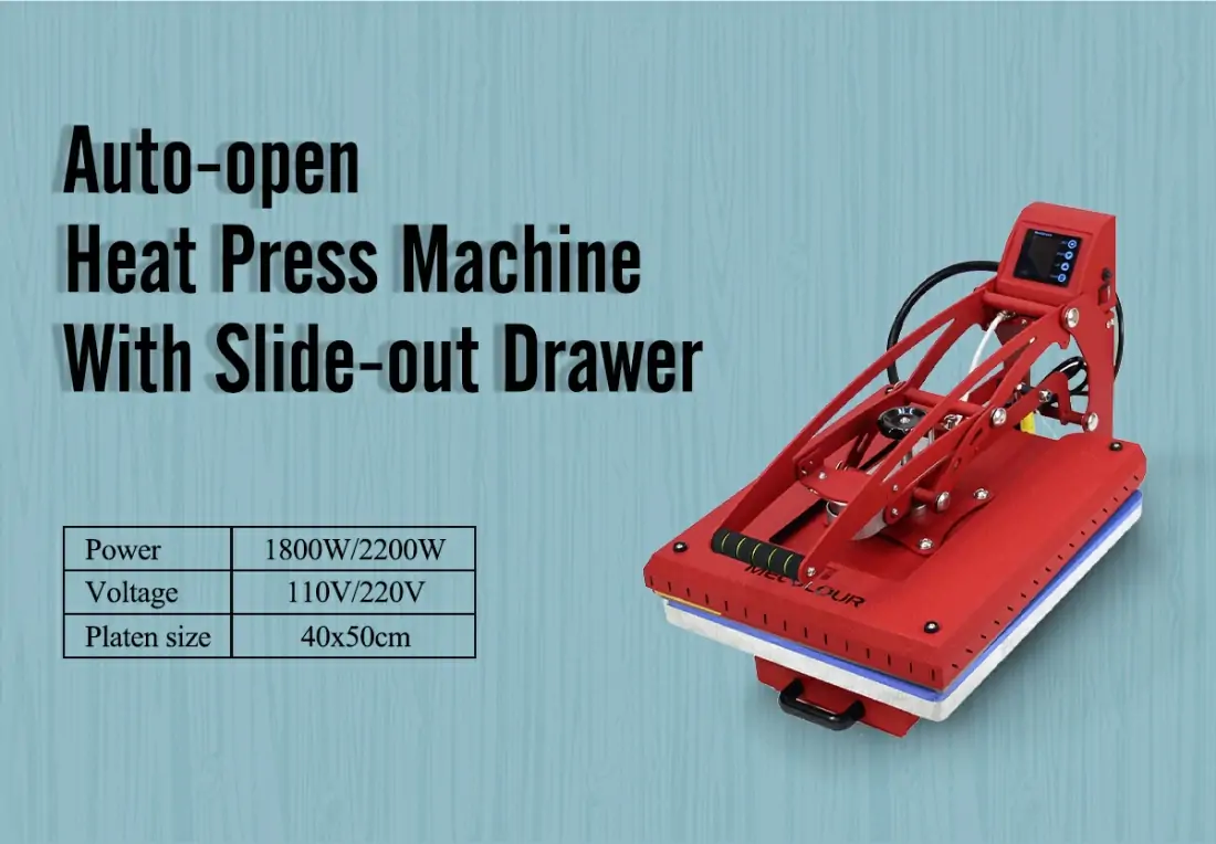Auto-open Heat Press Machine parameter