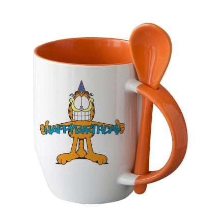 Color spoon mug-orange 1