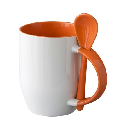 Color spoon mug-orange 2