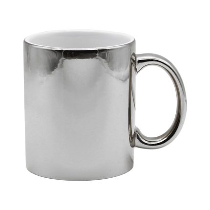 Electroplate mug silver 1