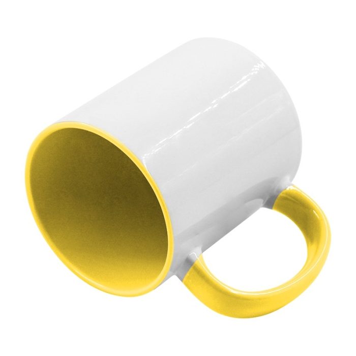 Inner Handle color mug-Golden Yellow-3