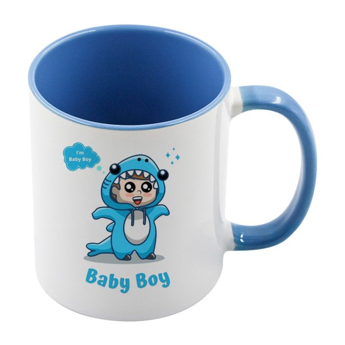 Inner Handle color mug-Light Blue-2