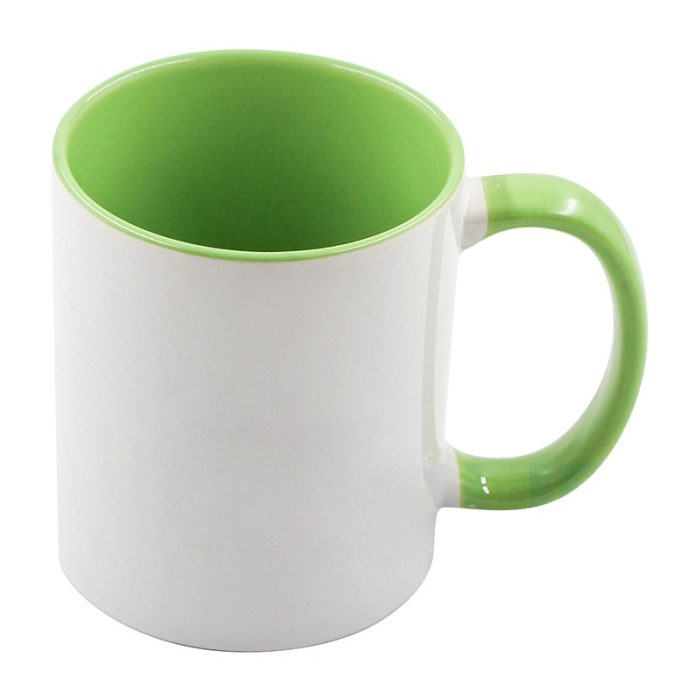 Inner Handle color mug-Light Green-1