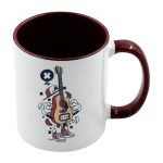 Inner Handle color mug-Purplish Red-2