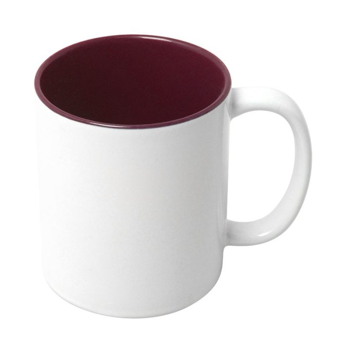 Inner color mug-Purplish Red-1