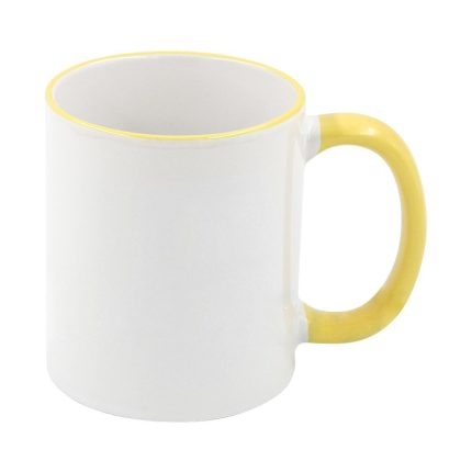 Rim handle mug-Golden Yellow-1