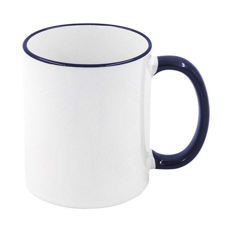 Rim handle mug-Royal Blue-1