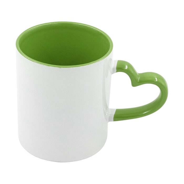 Two-Tone Color Mug-Light Green-1