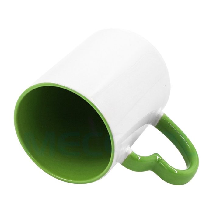 Two-Tone Color Mug-Light Green-3