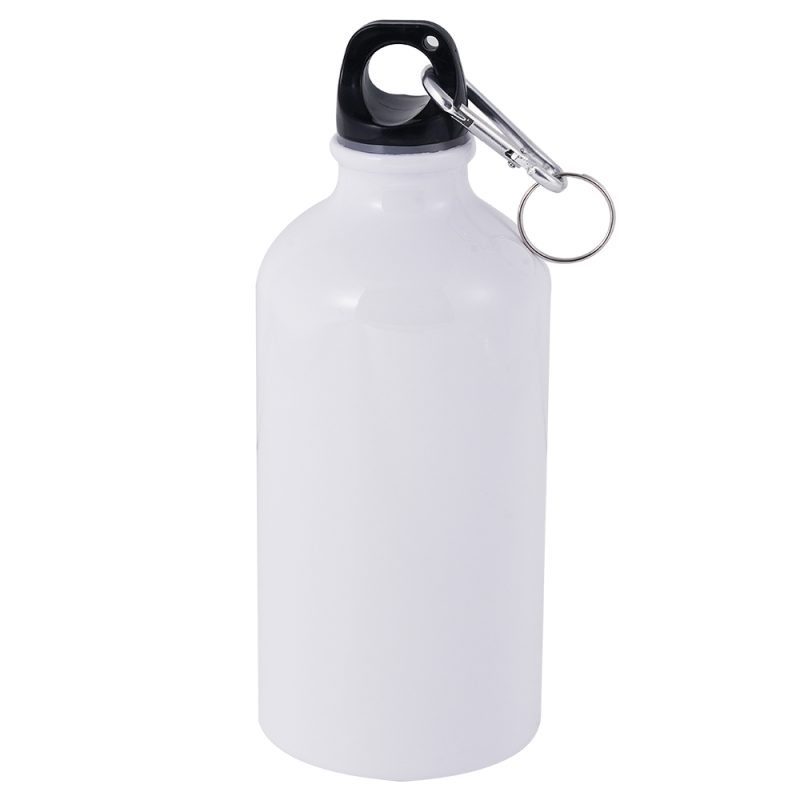 500ml Aluminum Water Bottle-White 1