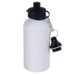500ml Sports Bottle Double Caps White 1