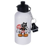 500ml Sports Bottle Double Caps White 2