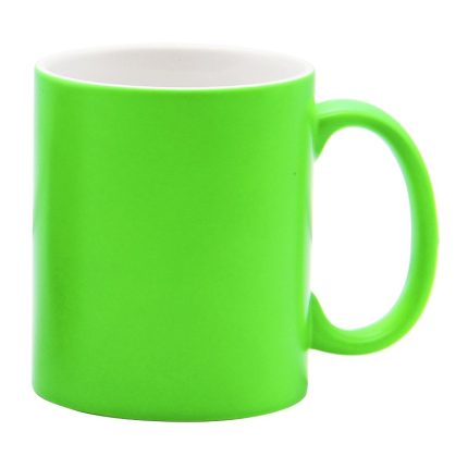 Matte Fluorescent Mug-Light Green 1