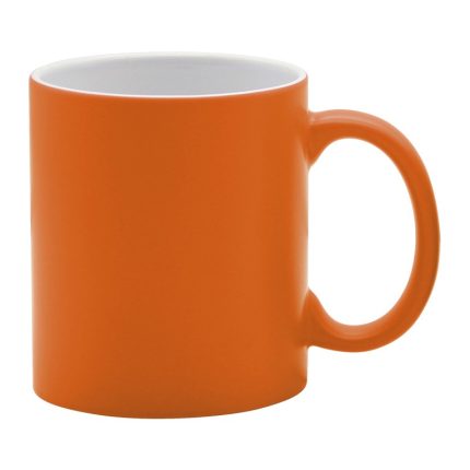 Matte Fluorescent Mug-Orange 1