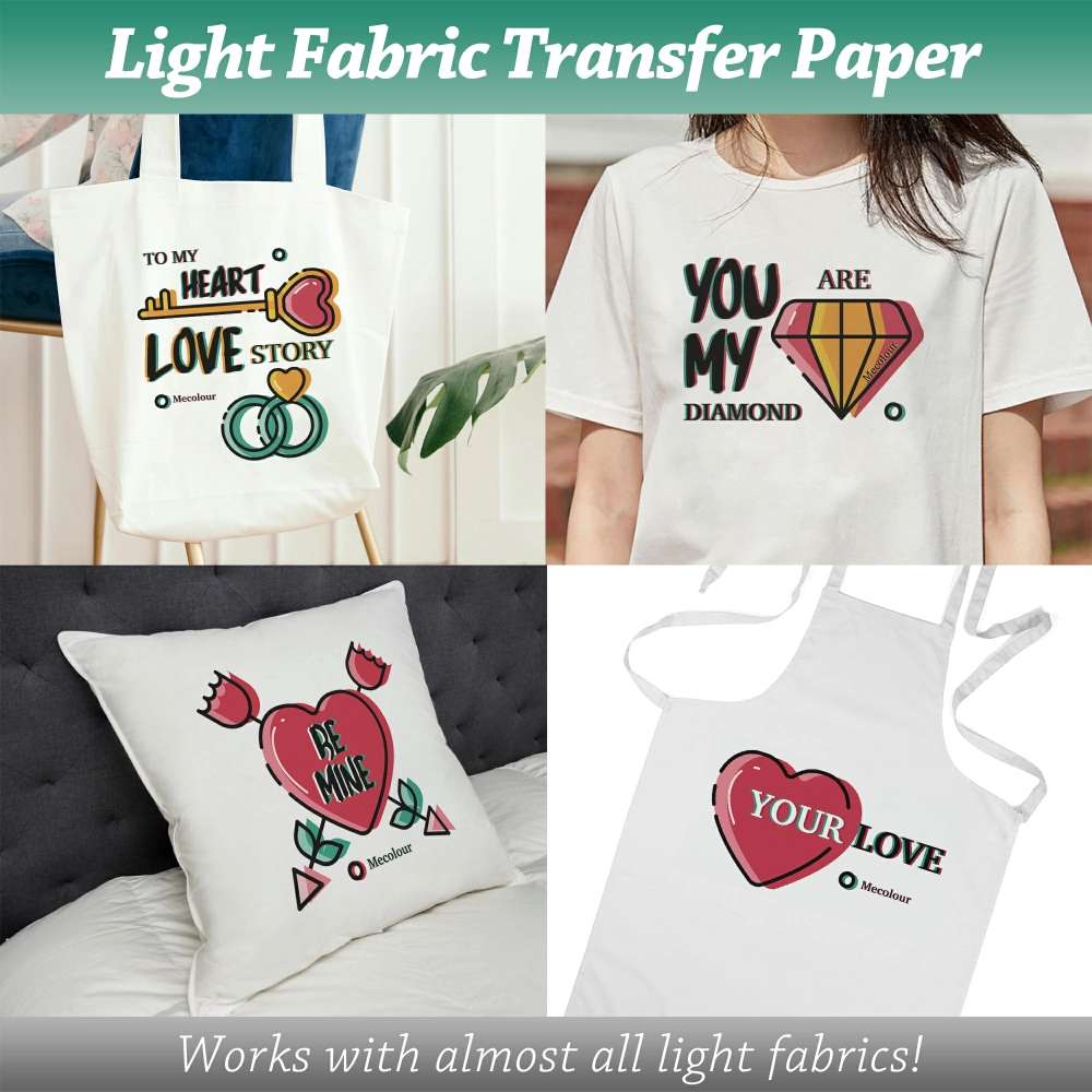 Inkjet Light Heat Transfer Paper For T-shirts - Factory Price