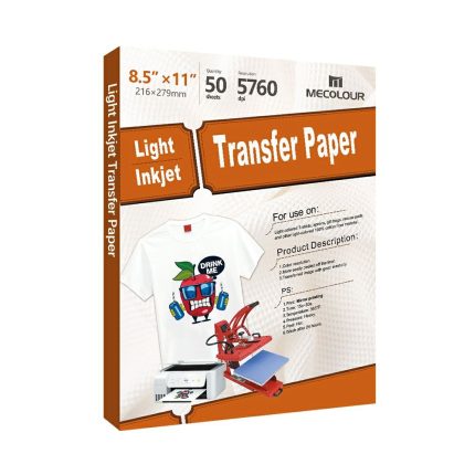 inkjet light transfer paper-8.5X11