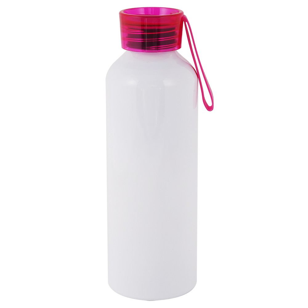 400ml Sublimation Aluminum Sports Water Bottle (Silver)