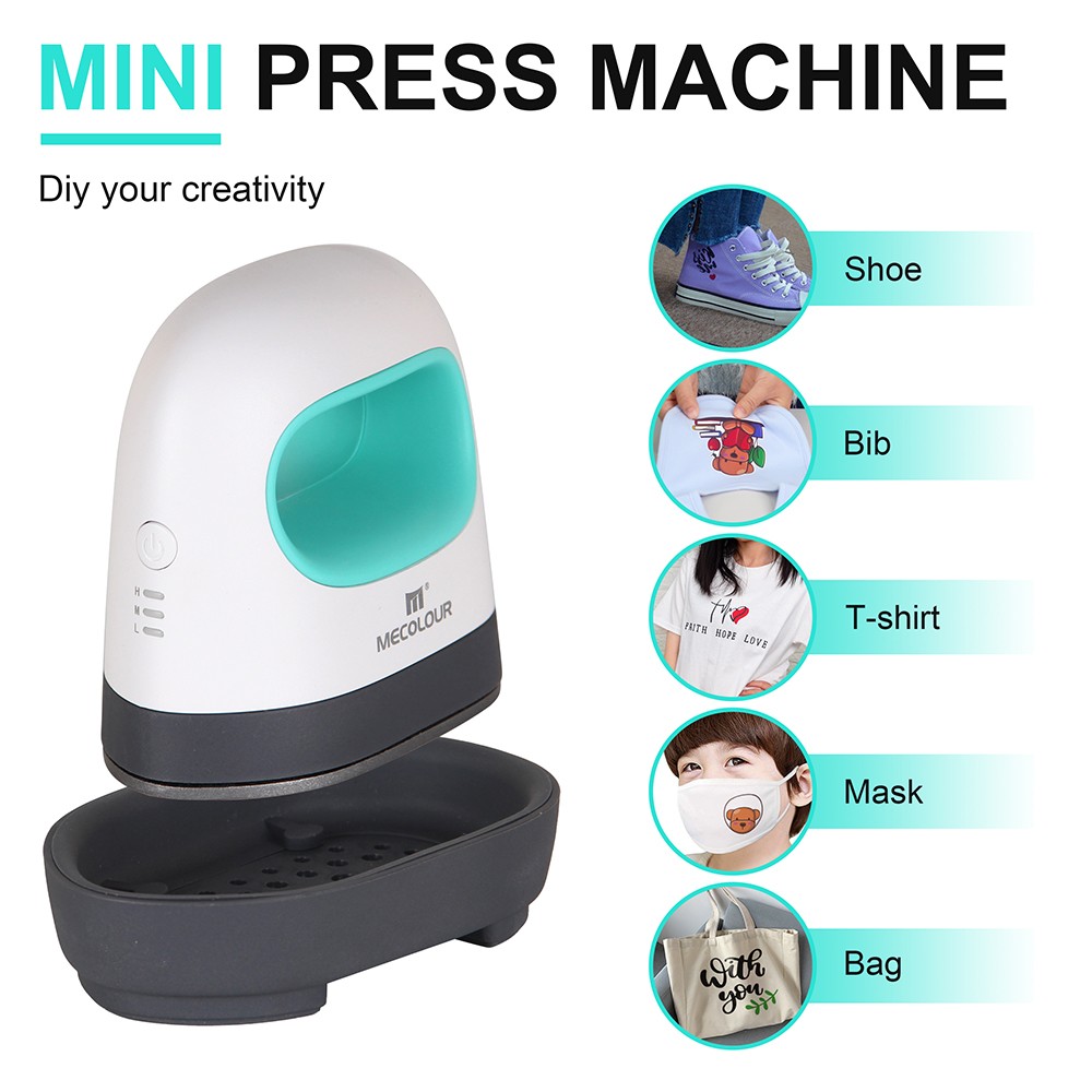 Iron Press Machine  Mini Heat Press - Mecolour