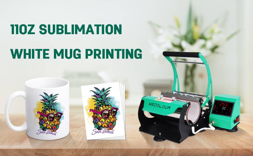 11oz Sublimation White Mug Printing