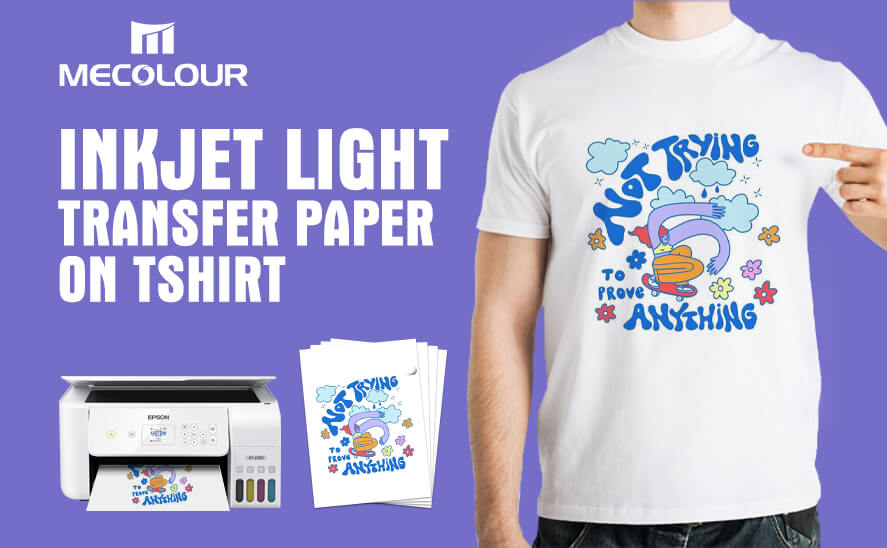 Inkjet Light Transfer Paper on Tshirt