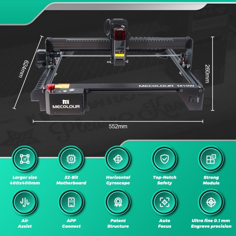 laser engraving machine-M10W features