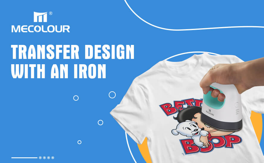 Transfer design with an iron