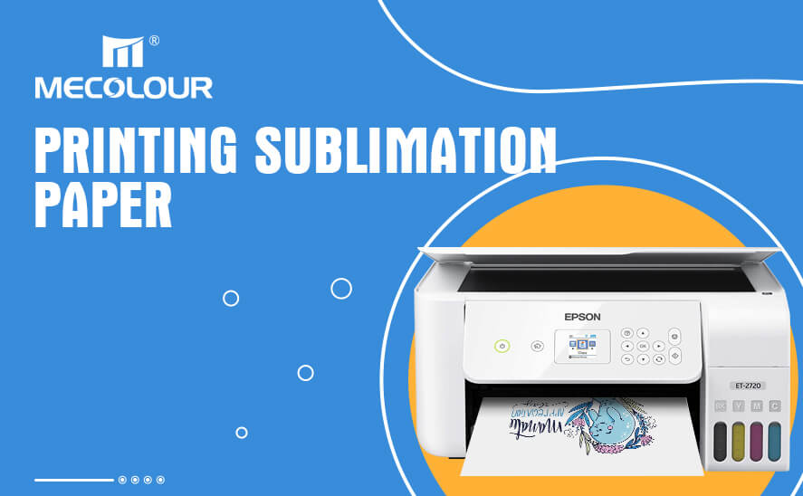 Printing sublimation paper