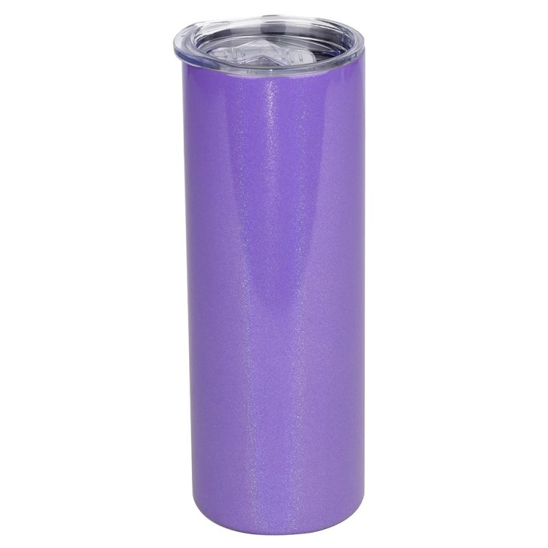 30oz Purple Stainless Steel Skinny Tumbler-2