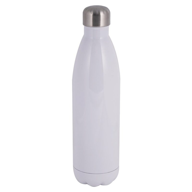 500ml Cola Shaped Bottle white-1