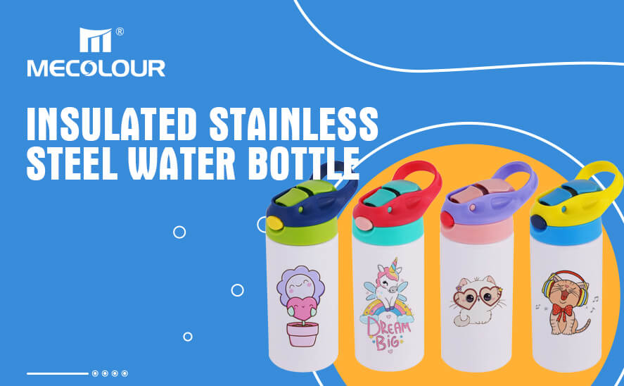Insulated stainless steel water bottle