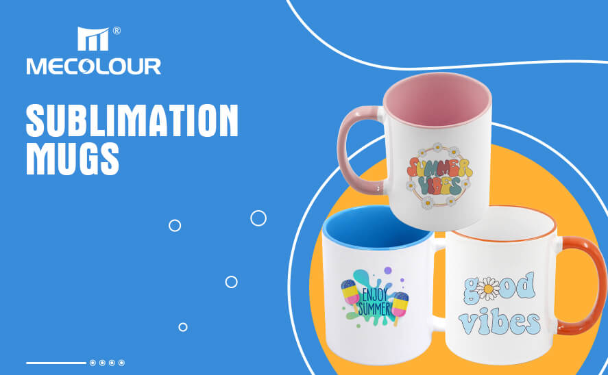 Sublimation color Mugs