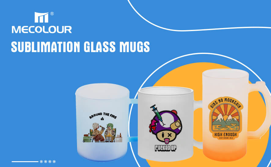 Sublimation Glass Mugs