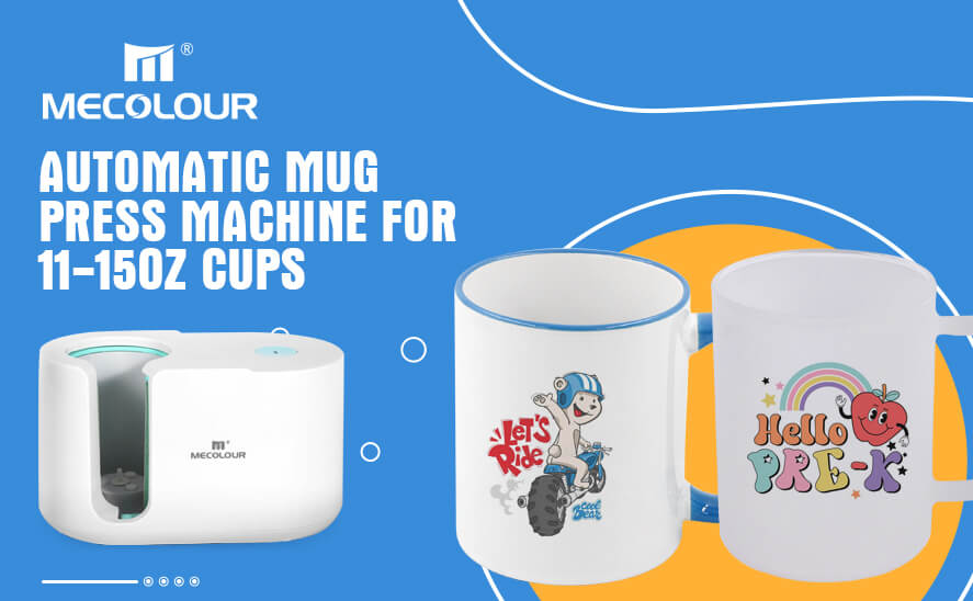 automatic mug press for 11-15oz cups