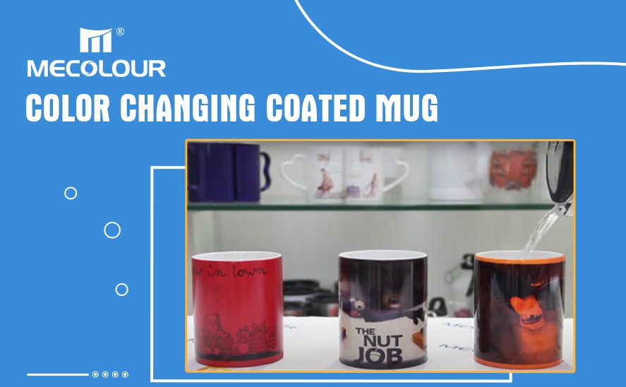 Color changing coated mugs