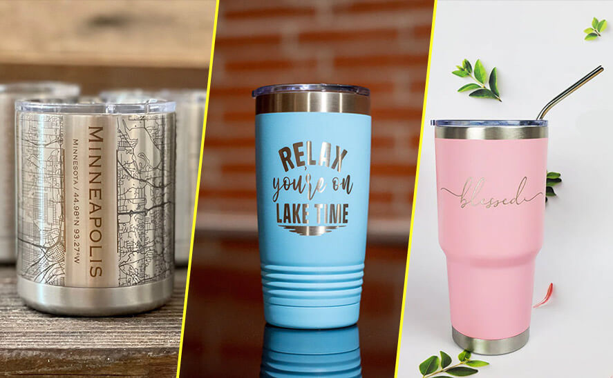 engraved tumblers