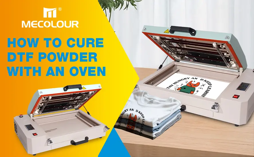 How to Cure DTF Powder with an Oven