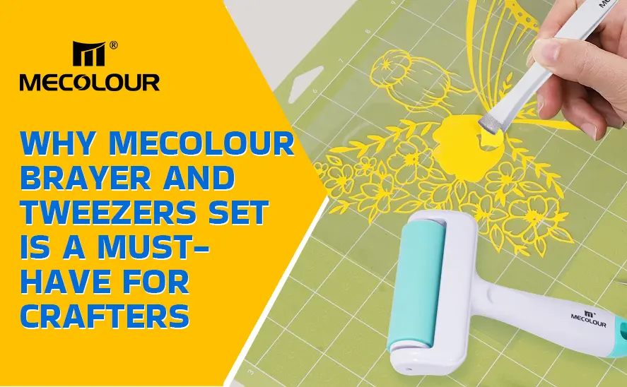 Why Mecolour Brayer and Tweezers Set