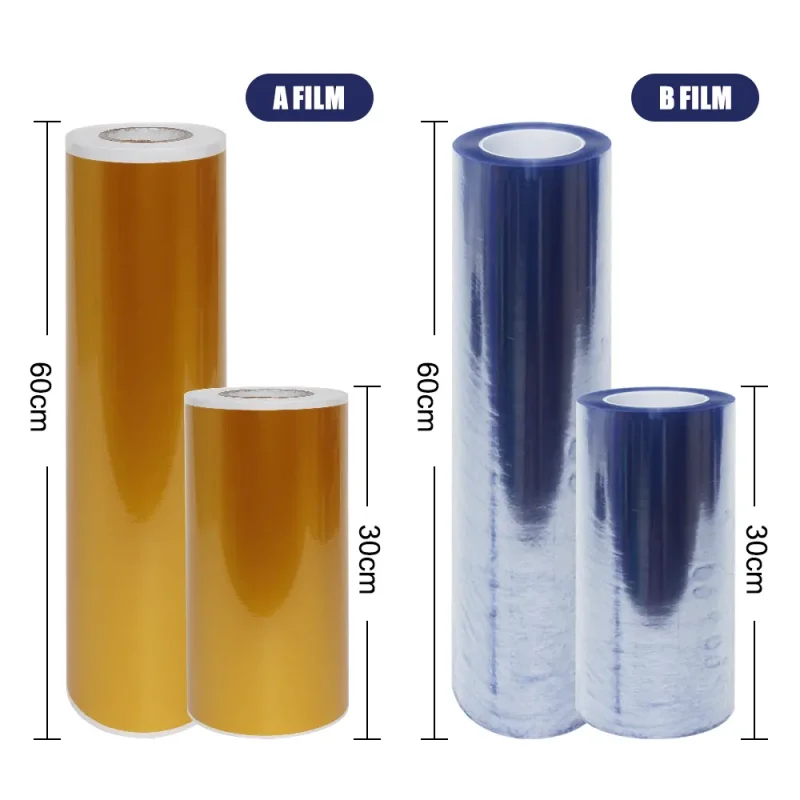 size-A golden film+clear film