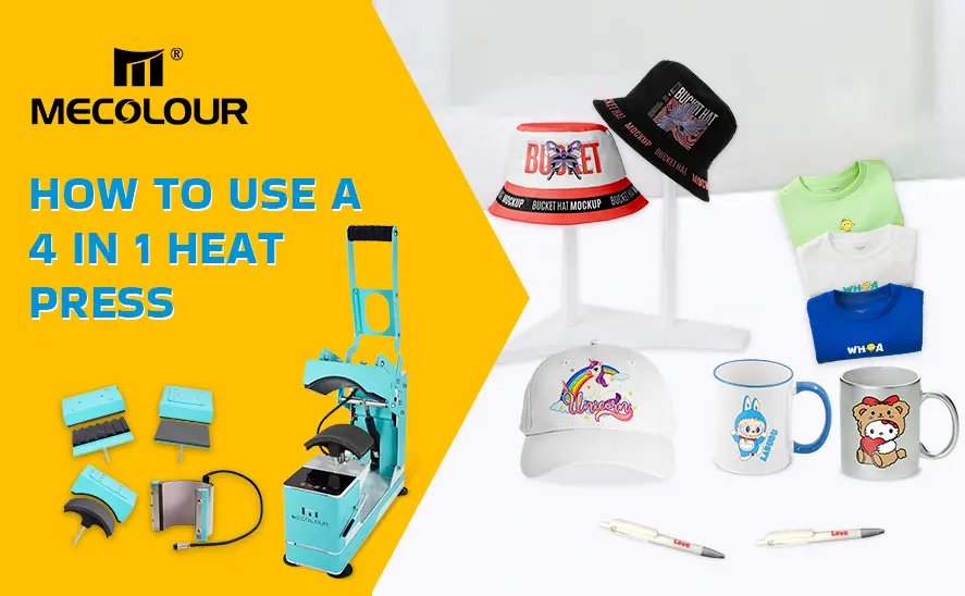 How to Use a 4 in 1 Heat Press
