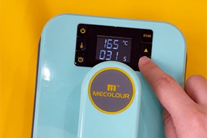 Set the temperature & time