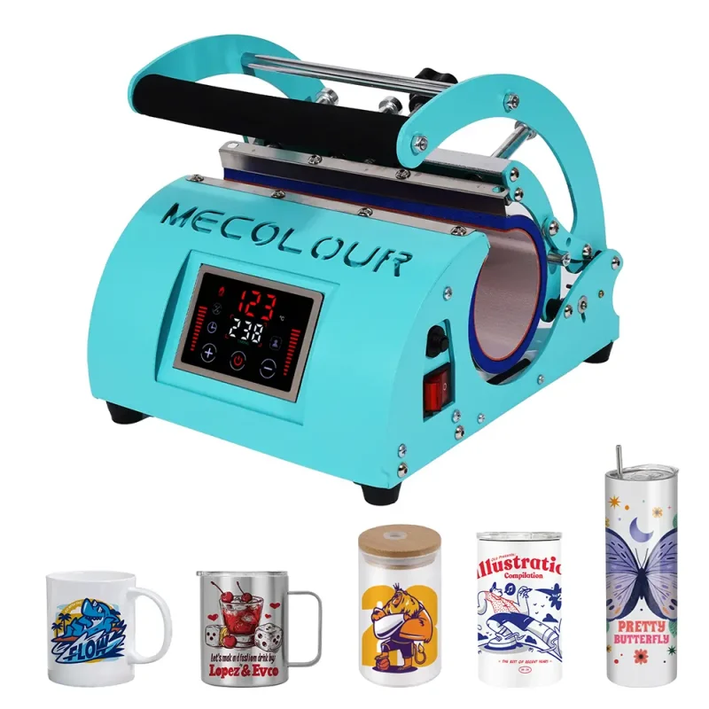 20 OZ Mug Press Machine blue-2