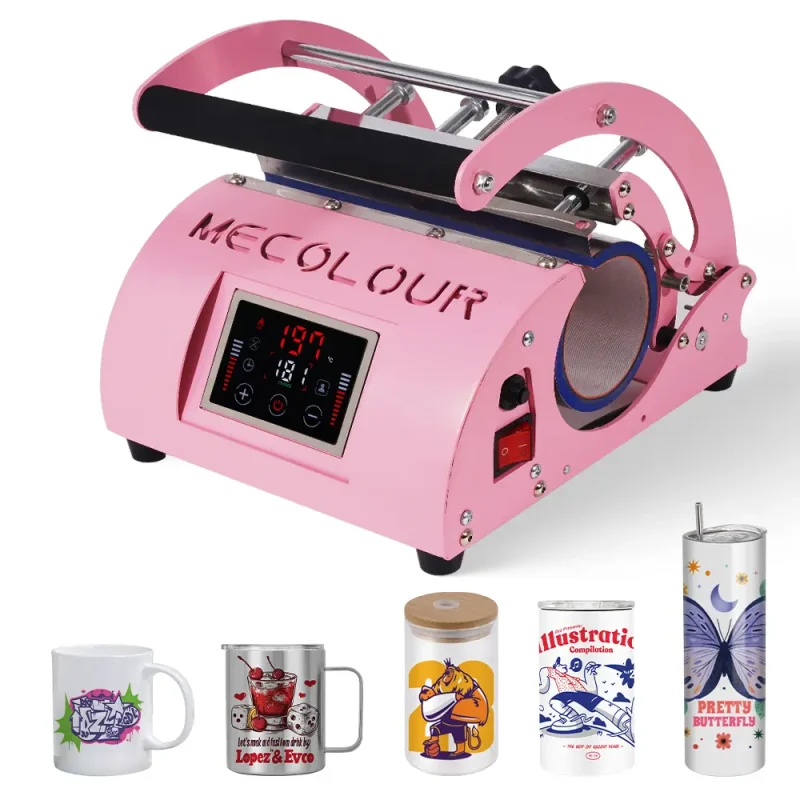 20OZ mug press pink-2