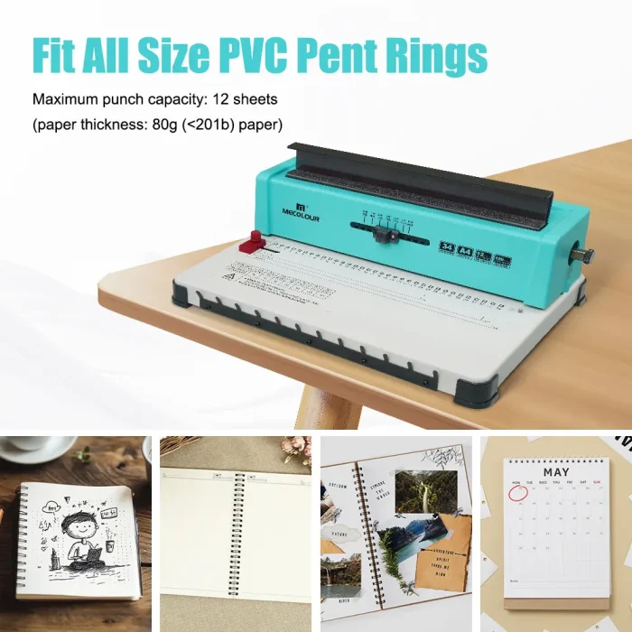 34-hole wire binding machine-2