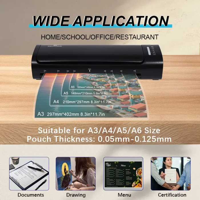 Multifunctional laminator A3-4