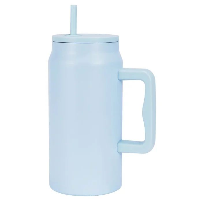 travel tumbler with handle 40oz-blue-1