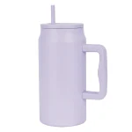 travel tumbler with handle 40oz-purple-1