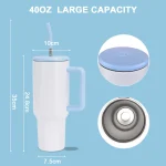 40oz tumbler with handle and straw (blue)-3