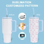 40oz tumbler with handle and straw (blue)-4